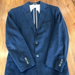 Billy Reid Navy linen blazer - 38R